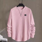 ✈️Hot Sale Offers-Men's Textured Crew Neck Sweatshirt