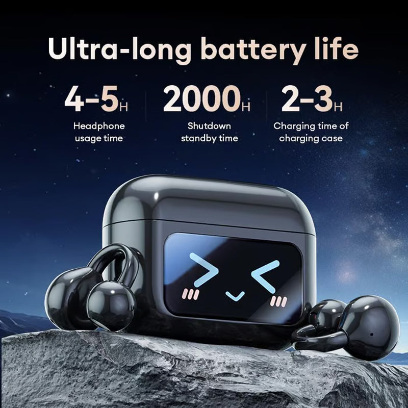 🎧57% OFF! 🔥 2026 Bluetooth Clip-On Earbuds – Wireless Freedom, Music on the Go & Stylish Design 🏃