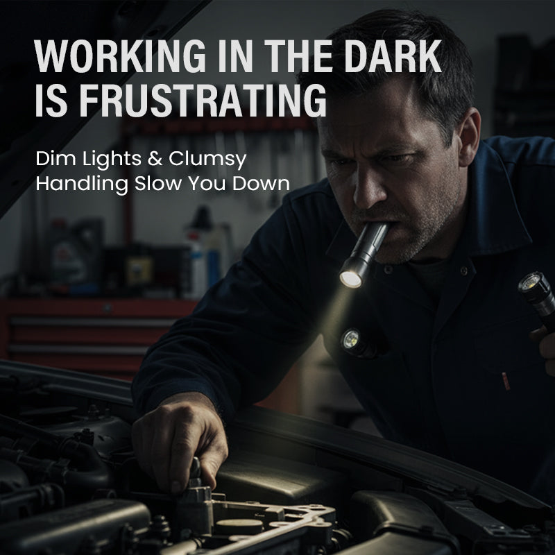 🔥Hot Sale Deals-Magnetic & Rechargeable LED Work Light