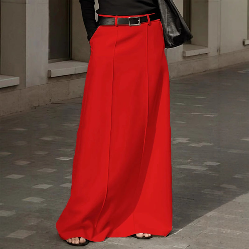 🔥Hot Sale Offers-Women’s Fashion Retro Floor Length Skirt