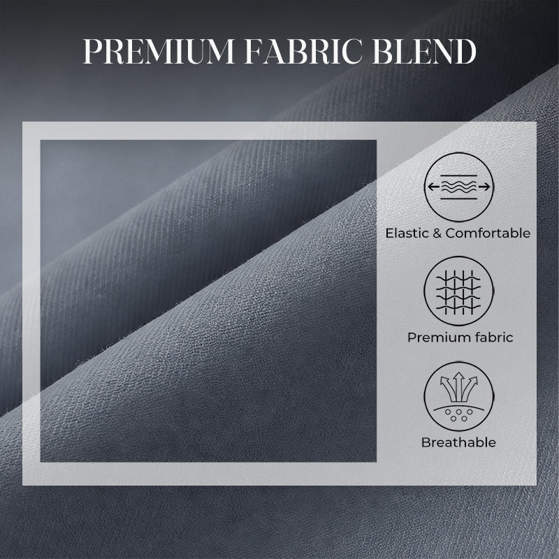 💎 50% OFF! 💎 Modern Contrast Color Wedding Suit – 3-Piece Slim-Fit Set in Bold Black & Light Blue (8 Colors!) 👔✨