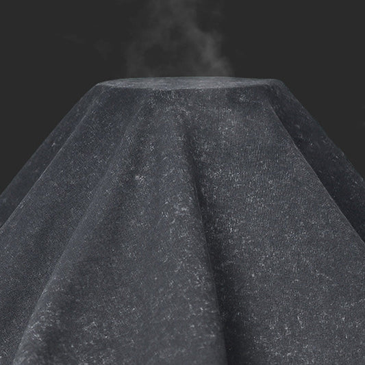 Loose Vintage Solid Color Short Sleeve Top