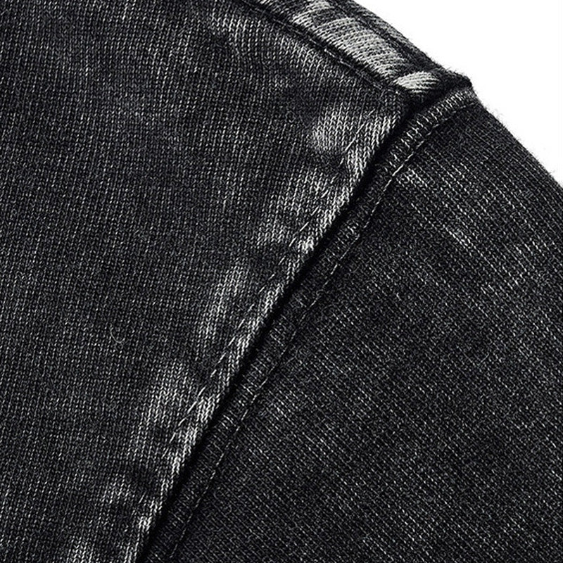 Loose Vintage Solid Color Short Sleeve Top