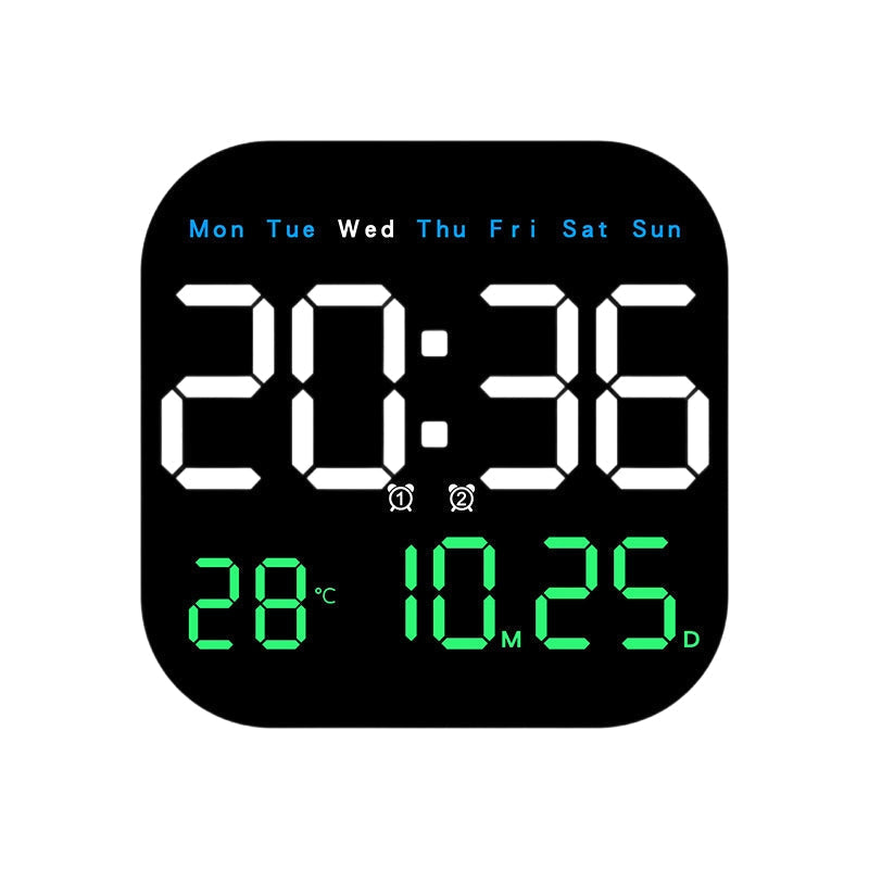🕰️50K+ SOLD!🛏️ 40% OFF! Home & Office Digital Clock – Gentle wake-up, no startling alarms! Adjustable brightness, quiet at night. Shows temperature too. A reliable companion for your daily routine.🌙