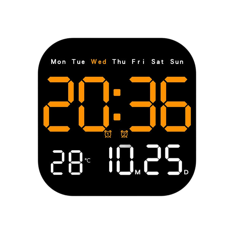 🕰️50K+ SOLD!🛏️ 40% OFF! Home & Office Digital Clock – Gentle wake-up, no startling alarms! Adjustable brightness, quiet at night. Shows temperature too. A reliable companion for your daily routine.🌙