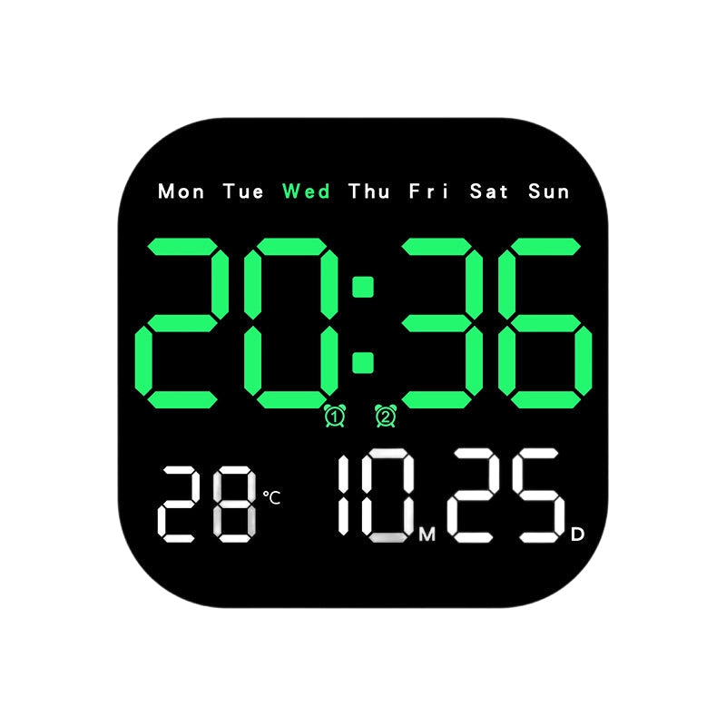 🕰️50K+ SOLD!🛏️ 40% OFF! Home & Office Digital Clock – Gentle wake-up, no startling alarms! Adjustable brightness, quiet at night. Shows temperature too. A reliable companion for your daily routine.🌙