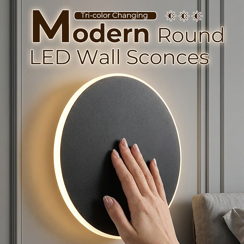 49% OFF!! 🌟Modern Round LED Wall Sconces