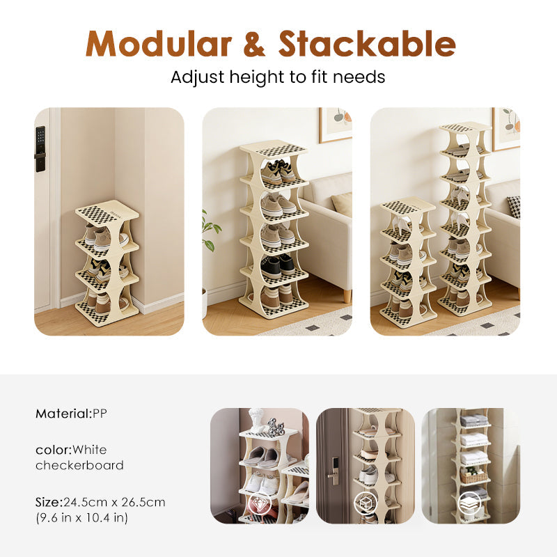 🔥Limited-time offer-Multi-Layer Space-Saving Shoe Rack