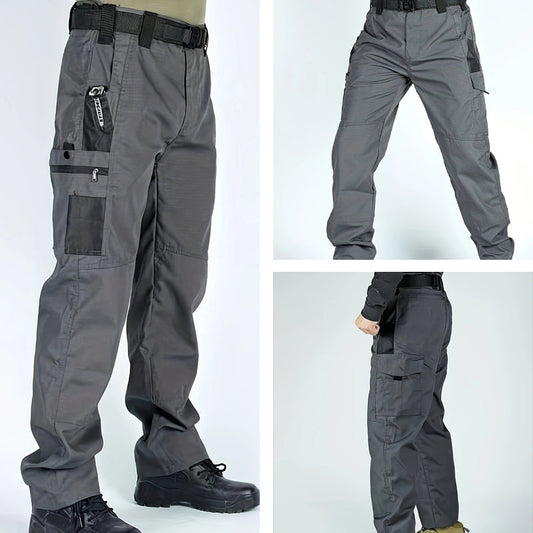 Men's Tactical Cargo Pants with Multiple Pockets