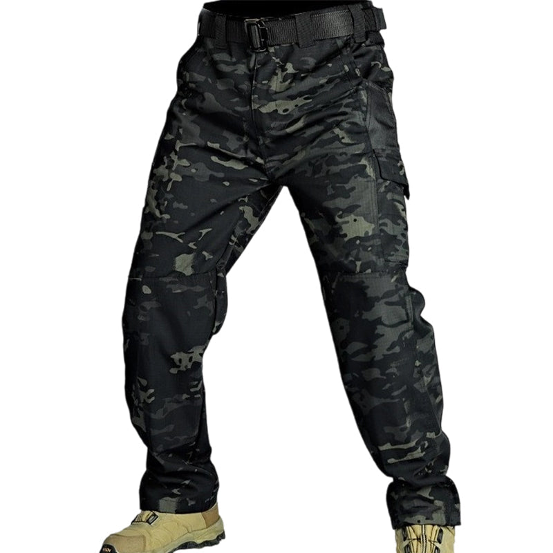 Men's Tactical Cargo Pants with Multiple Pockets