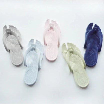Unisex foldable slippers
