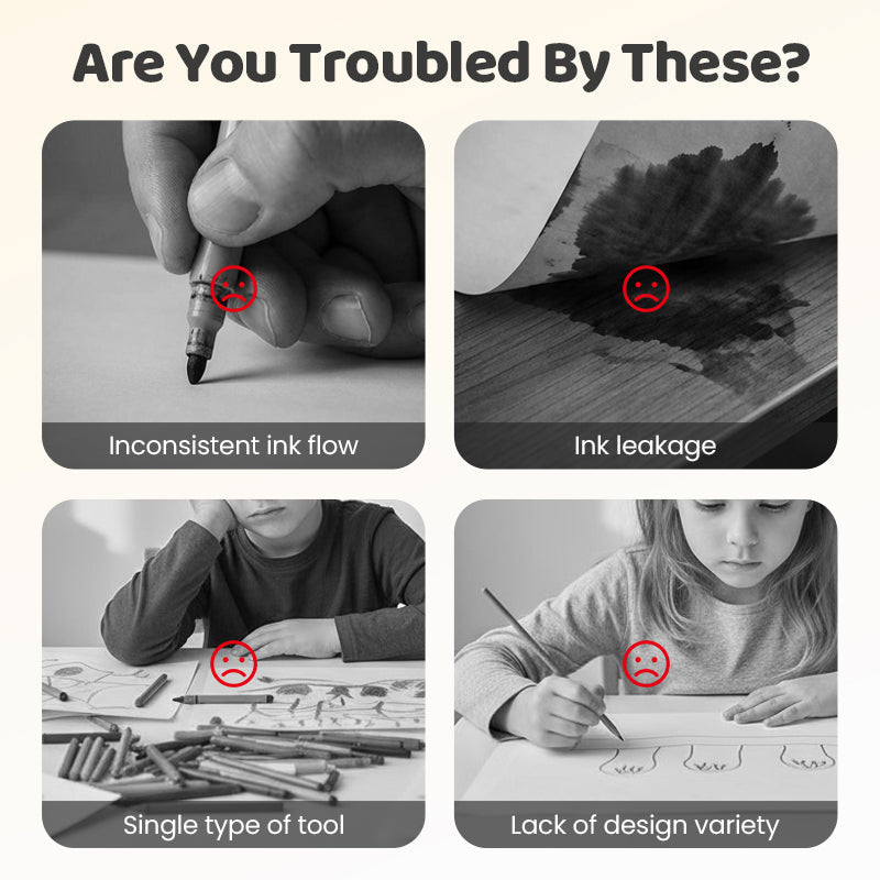 💖24 Colors Dual-Tip Glitter Marker Set