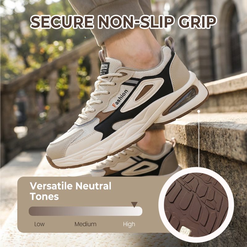 🔥Limited-time offer-Men's Chunky Platform Sneakers with Breathable Mesh