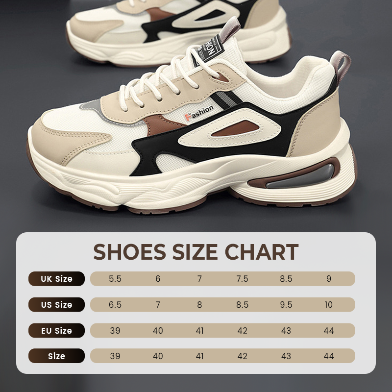 🔥Limited-time offer-Men's Chunky Platform Sneakers with Breathable Mesh