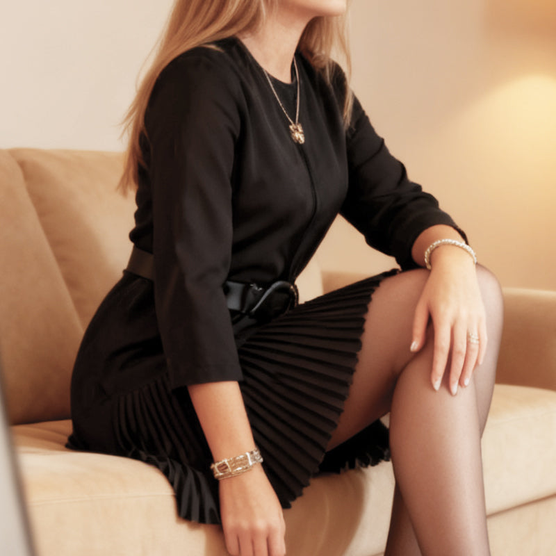 🔥Hot Sale Offers-Women's Elegant Pleated Dress