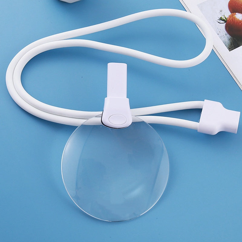🔥Hot Sale Offers-5X Hands Free Magnifying Glass
