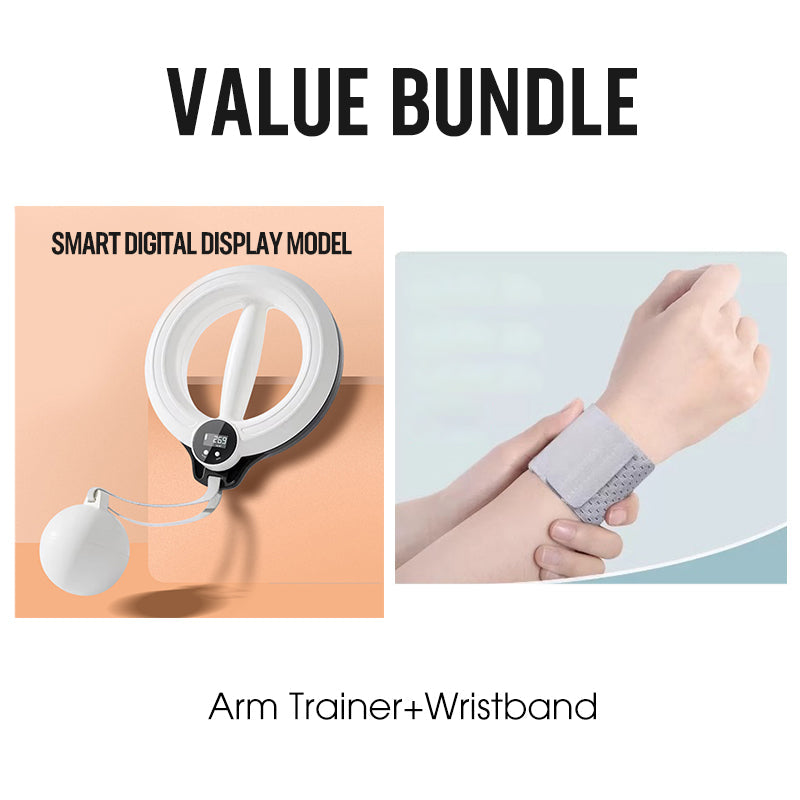 📢📢49% OFF !!!⏰360° Hand Crank Arm & Forearm Trainer with Smart Counter