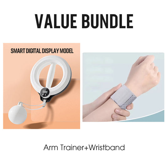 📢📢49% OFF !!!⏰360° Hand Crank Arm & Forearm Trainer with Smart Counter