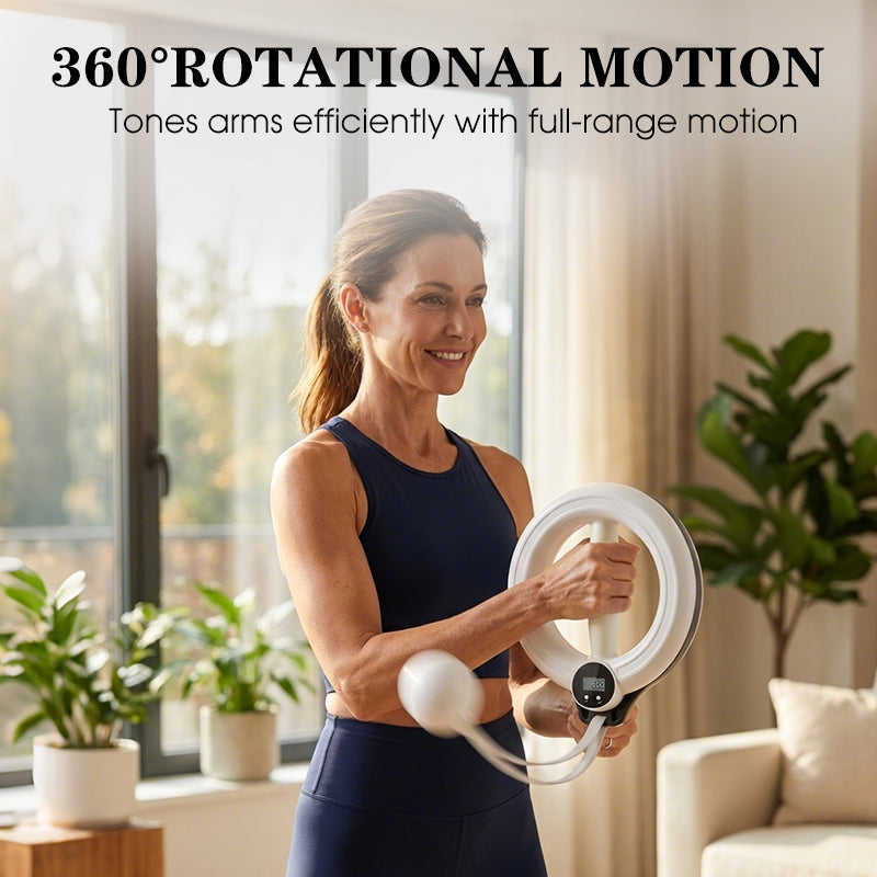 📢📢49% OFF !!!⏰360° Hand Crank Arm & Forearm Trainer with Smart Counter