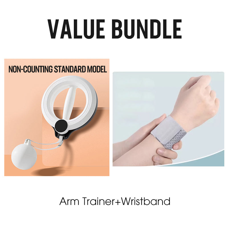 📢📢49% OFF !!!⏰360° Hand Crank Arm & Forearm Trainer with Smart Counter