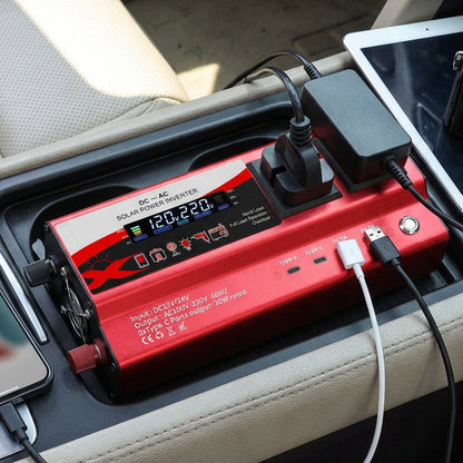 🔥50% OFF!🚗⚡Multi-Port Power Inverter for Car