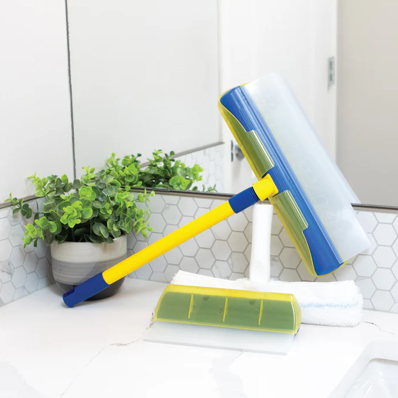 🔥Hot Sale 49%OFF🏆Scratch-Free & Streak-Free Squeegee 5-Piece Set for Glass Cleaning
