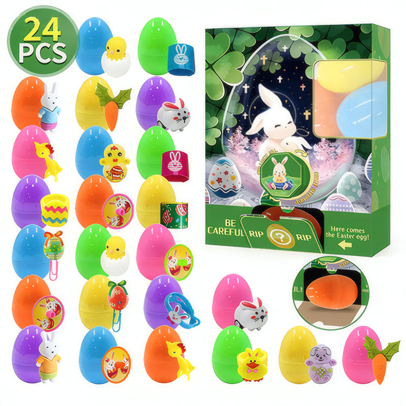 🔥Hot Sale Deals-24 Pcs Pre-Filled Easter Eggs