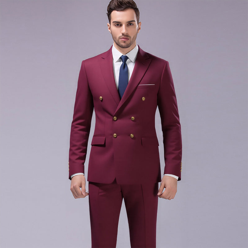 ✨ Men's Slim Fit Jacket & Pants 2-Piece Suit– Smart Casual 2-Piece Suit For A Sharp Everyday Look 🤵