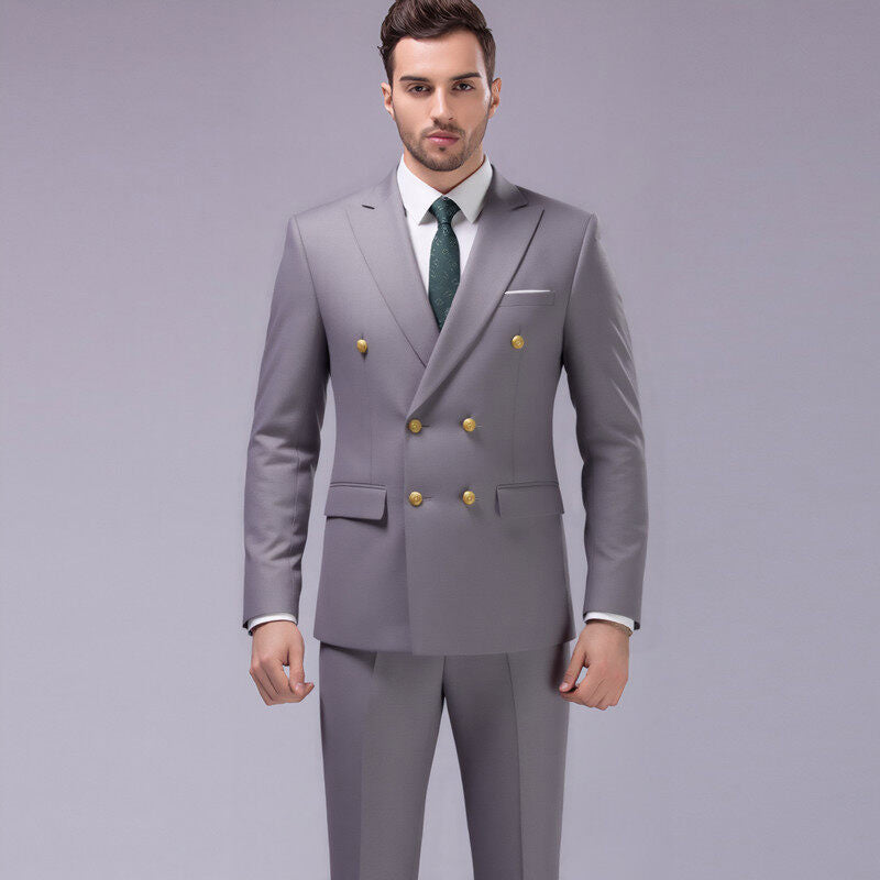 ✨ Men's Slim Fit Jacket & Pants 2-Piece Suit– Smart Casual 2-Piece Suit For A Sharp Everyday Look 🤵