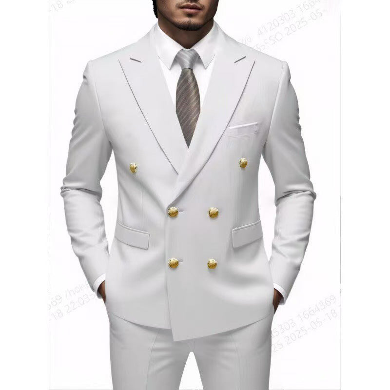 ✨ Men's Slim Fit Jacket & Pants 2-Piece Suit– Smart Casual 2-Piece Suit For A Sharp Everyday Look 🤵