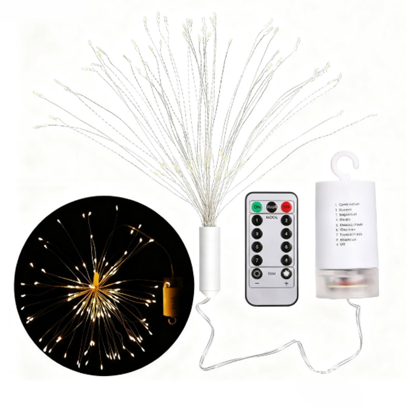 🔥While supplies last, 50% off!🎉 Solar fireworks light strings for the garden and at parties