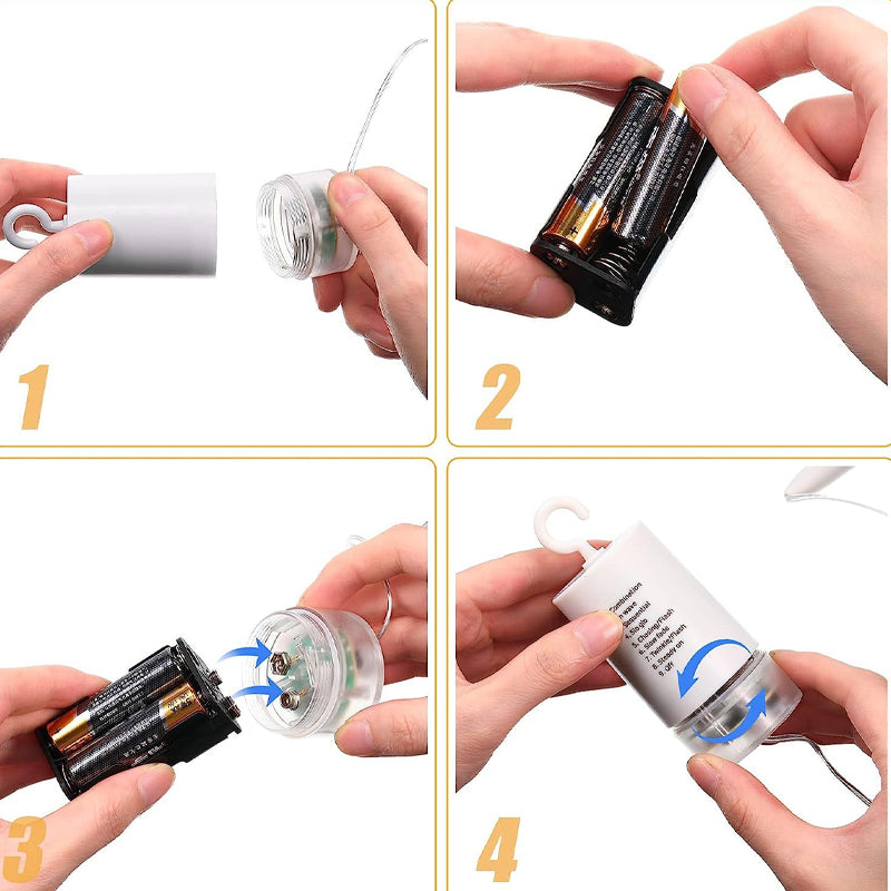 🔥While supplies last, 50% off!🎉 Solar fireworks light strings for the garden and at parties