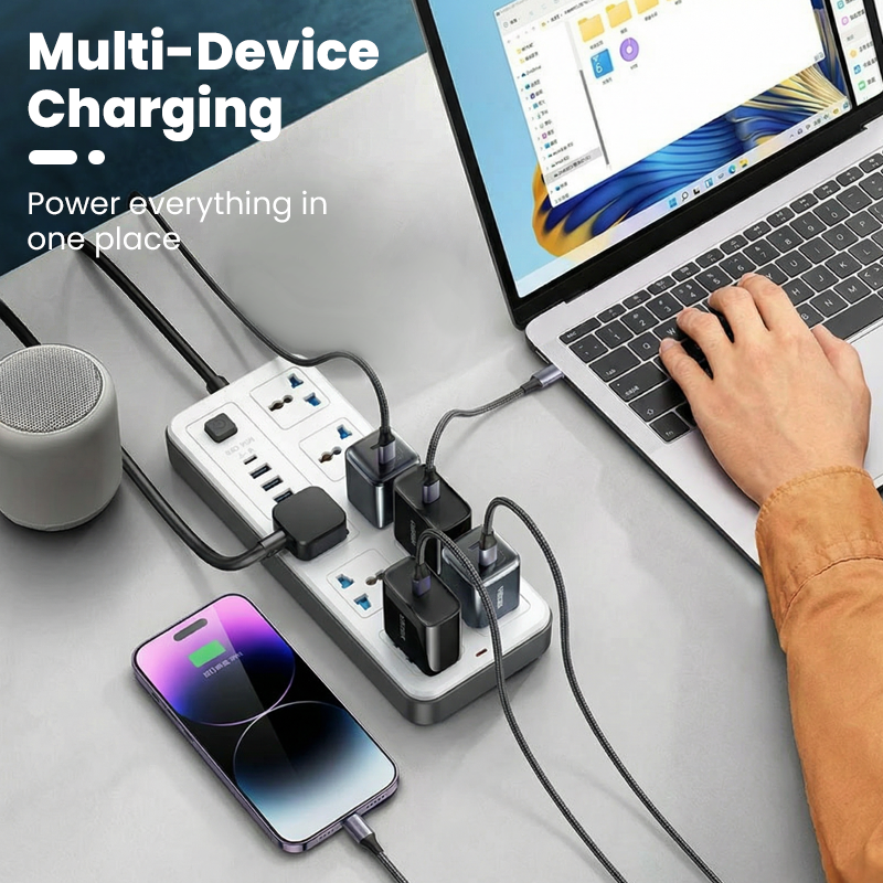 🔥Limited-time offer-Multi-Outlet Power Strip with Extension Cord