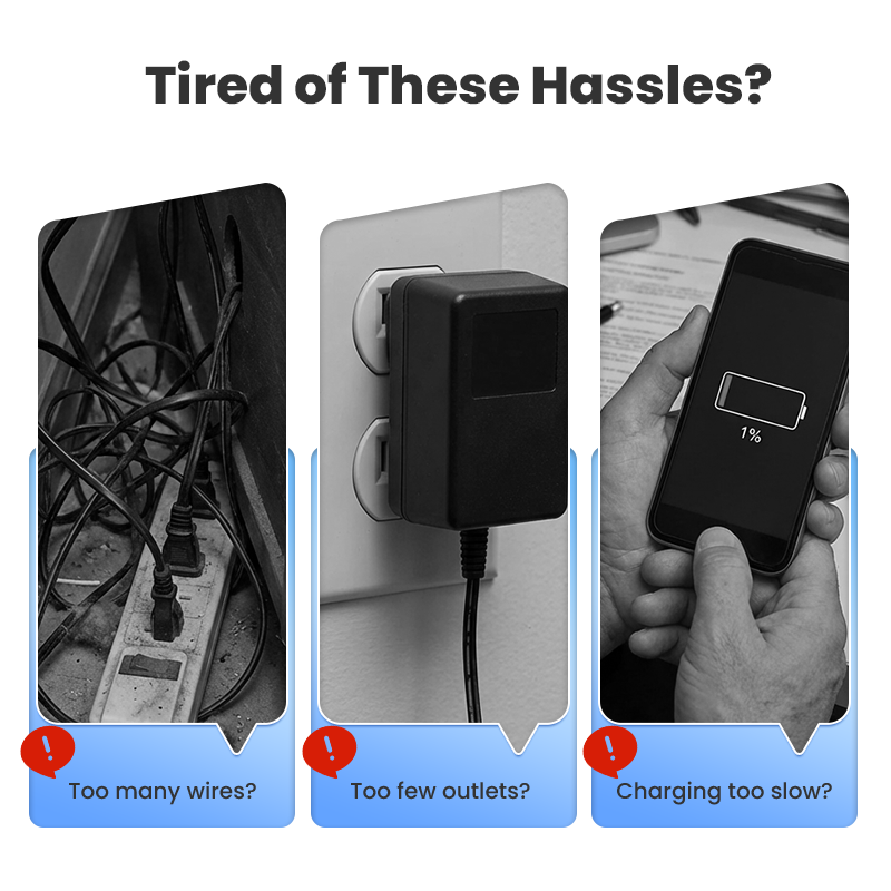 🔥Limited-time offer-Multi-Outlet Power Strip with Extension Cord