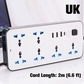 🔥Limited-time offer-Multi-Outlet Power Strip with Extension Cord