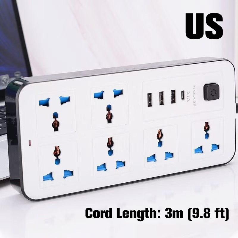 🔥Limited-time offer-Multi-Outlet Power Strip with Extension Cord