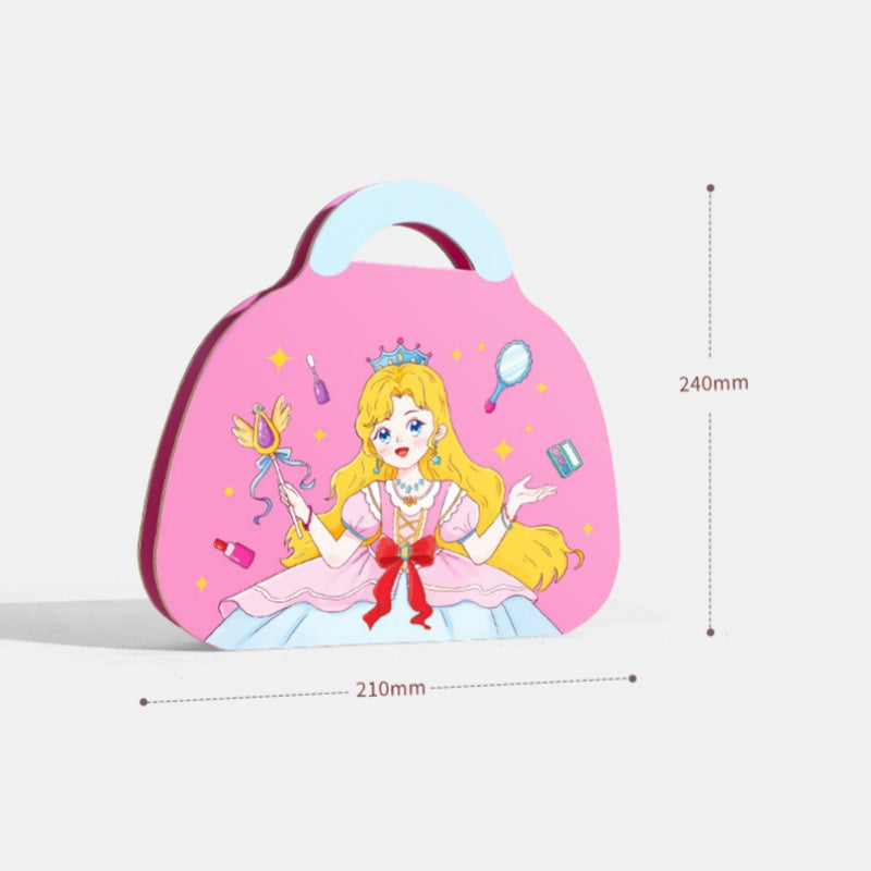 🔥HOT SALE 49% OFF✨JSR Special Diamond Painting & Princess Book Makeup Craft Kits Foil Art Books Set Play on Paper for Girl Handcraft Easter Gifts