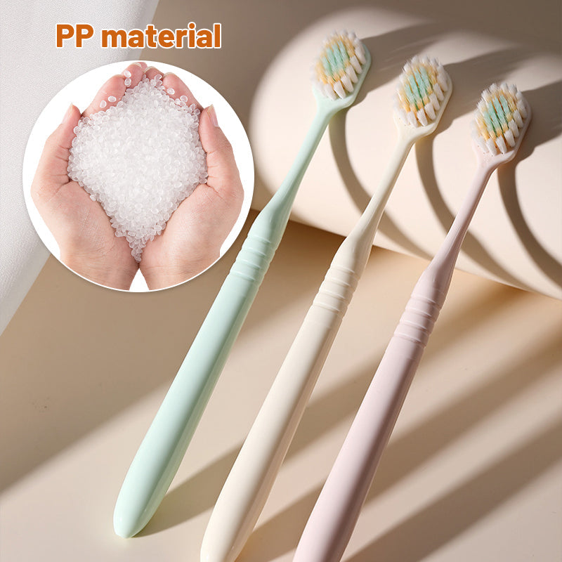 Soft Bristle Toothbrushes Three-Pack Set