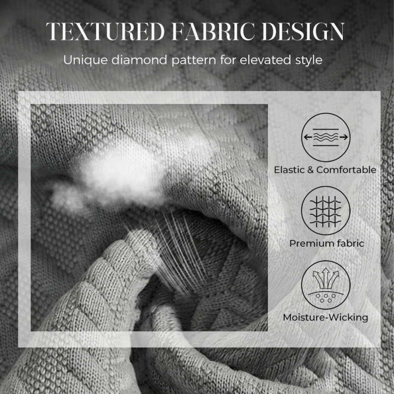 💞50K+ SOLD!💥🩳Men's Diamond Print 2-Piece Set – Ready in seconds! Soft, breathable top with easy shorts. No fuss, just style. Perfect for garden BBQs or coffee dates.