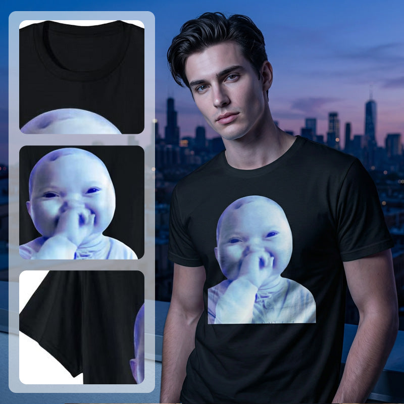 💥2026 Hot Sale Offers-Unisex Quirky Baby Print T-Shirt