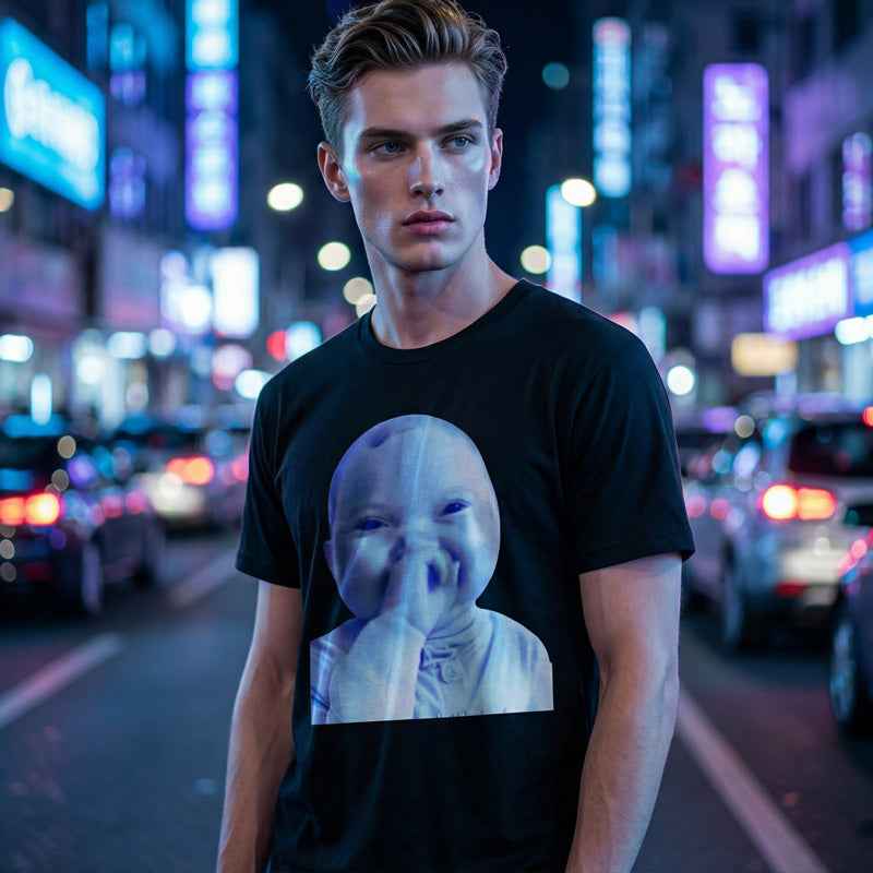 💥2026 Hot Sale Offers-Unisex Quirky Baby Print T-Shirt