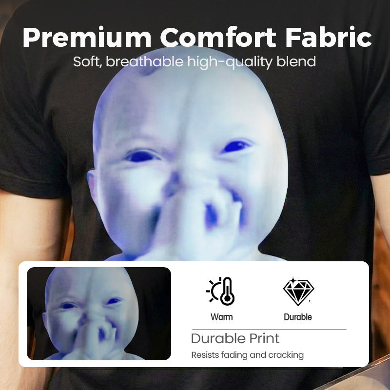 💥2026 Hot Sale Offers-Unisex Quirky Baby Print T-Shirt