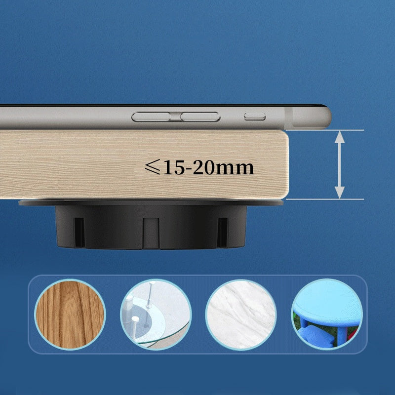 🔥Super Convenient 🔥 Under-Desk Hidden Wireless Charger