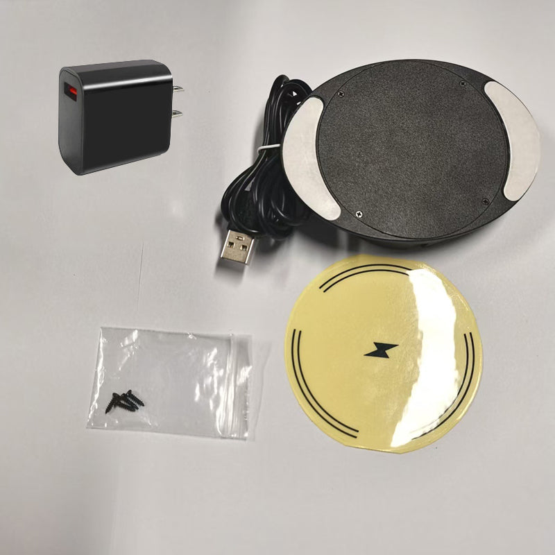 🔥Super Convenient 🔥 Under-Desk Hidden Wireless Charger