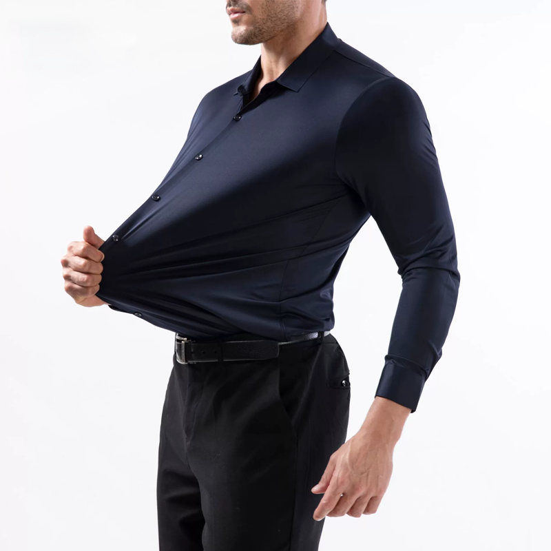 ⏳Time-Limited Special⏰Men’s High-Stretch Wrinkle-Free Shirt – Ultra-Comfortable, Breathable & Always Crisp for Work or Weekend✨