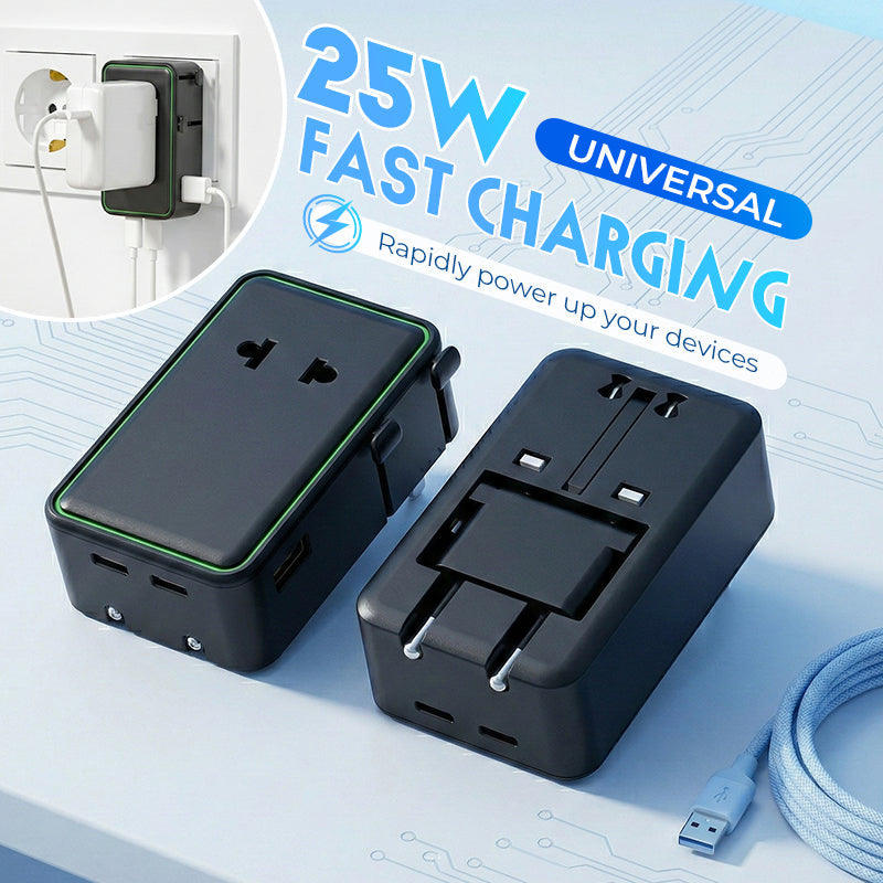 25W Universal Travel Adapter