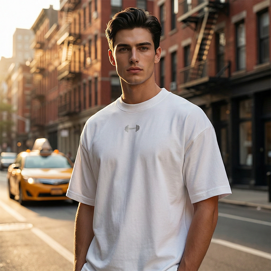 Men's Oversized Gym & Streetwear T-Shirt