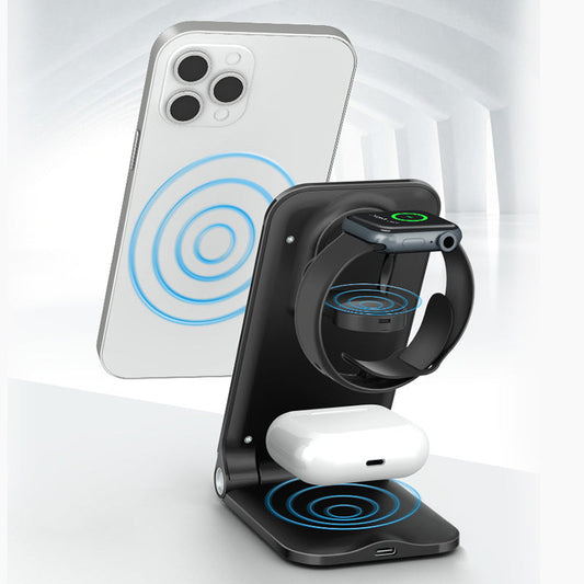 📢📢50% OFF !!!⏰Foldable 3-in-1 Wireless Charging Stand