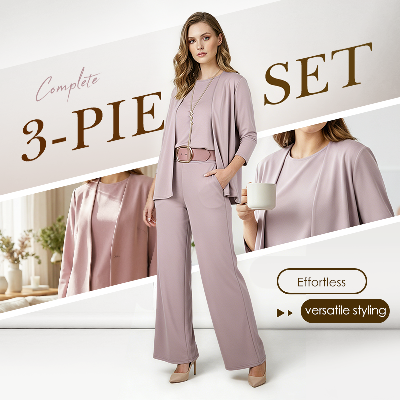 🔥Hot Sale Offers-Women's Sleeveless Top, Cardigan & Pants Set