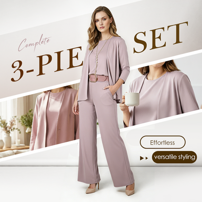 🔥Hot Sale Offers-Women's Sleeveless Top, Cardigan & Pants Set